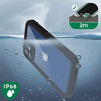 Coque étanche Redpepper pour iPhone 12/12 Pro - Résistante aux chocs, poussière, 2m - Publicité Coque étanche Redpepper pour iPhone 12/12 Pro - Résistante aux chocs, poussière, 2m - Publicité