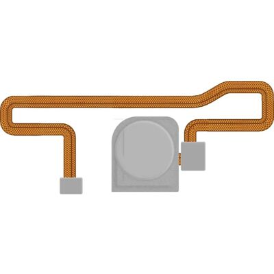 Honor 7A Home Button Clappio - Silber, Verbindungskabel, Ersatz Honor 7A Home Button Clappio - Silber, Verbindungskabel, Ersatz