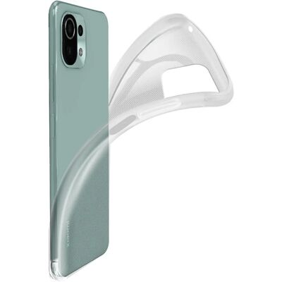 Coque arrière Avizar Xiaomi Mi 11 Lite - Transparent, flexible avec coins renforcés - Publicité Coque arrière Avizar Xiaomi Mi 11 Lite - Transparent, flexible avec coins renforcés - Publicité