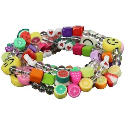 Collier de bijoux pour téléphone Avizar - Collection Smile - Multicolore - Publicité Collier de bijoux pour téléphone Avizar - Collection Smile - Multicolore - Publicité