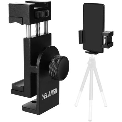 Adaptateur Trépied Smartphone Ajustable - Noir - Adaptateur de Trépied - Publicité Adaptateur Trépied Smartphone Ajustable - Noir - Adaptateur de Trépied - Publicité