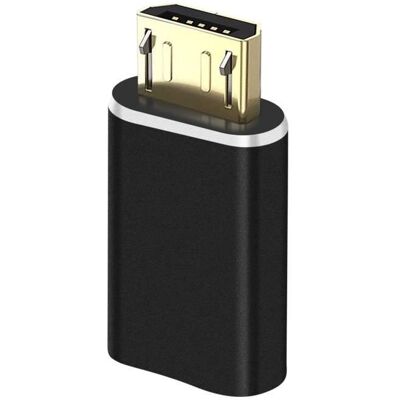 Adaptateur de Charge Lightning Femelle à Micro-USB Mâle - Compact - Publicité Adaptateur de Charge Lightning Femelle à Micro-USB Mâle - Compact - Publicité
