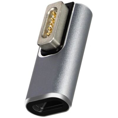 Avizar MacBook MagSafe 1 Adapter til USB-C Power Delivery Kompakt Sølv Avizar MacBook MagSafe 1 Adapter til USB-C Power Delivery Kompakt Sølv