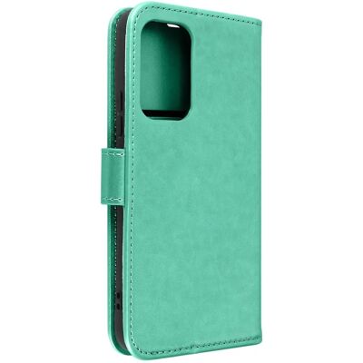 Folio pour Galaxy A53 5G vert Forcell avec support Mandala - Publicité Folio pour Galaxy A53 5G vert Forcell avec support Mandala - Publicité