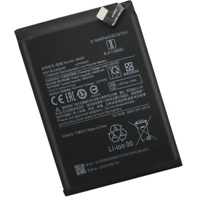 Clappio Xiaomi Redmi Note 10 10S Ersatz-Akku - 4900mAh BN59 Schwarz Clappio Xiaomi Redmi Note 10 10S Ersatz-Akku - 4900mAh BN59 Schwarz