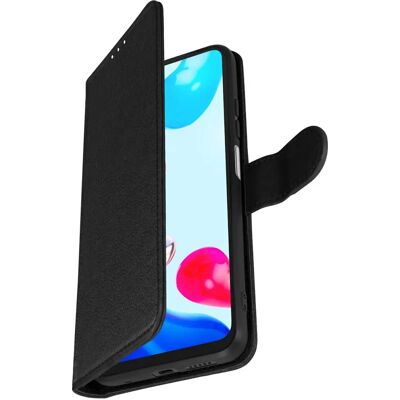 Étui folio Avizar Xiaomi Redmi Note 11, 11s - Portefeuille, Support, Noir - Publicité Étui folio Avizar Xiaomi Redmi Note 11, 11s - Portefeuille, Support, Noir - Publicité