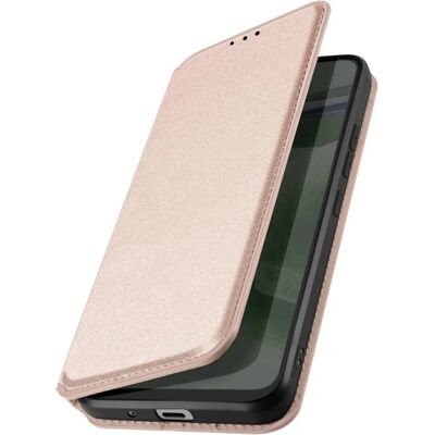 Coque Flip Oppo Find X5 lite Or Rose - Étui pour Téléphone - Publicité Coque Flip Oppo Find X5 lite Or Rose - Étui pour Téléphone - Publicité