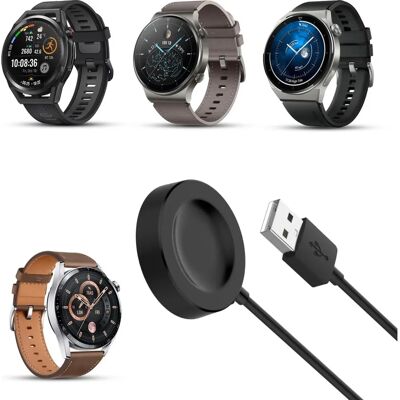 Chargeur sans fil Avizar Huawei Watch - Noir - Publicité Chargeur sans fil Avizar Huawei Watch - Noir - Publicité