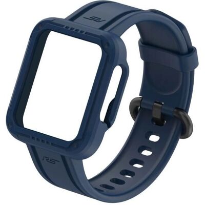 Avizar Redmi Watch 2 Lite Silicone Bumper Blue - Smartwatch Avizar Redmi Watch 2 Lite Silicone Bumper Blue - Smartwatch