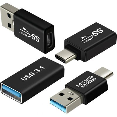Avizar USB Adapter Pack of 4 - Versatile USB-C and USB Adapters Avizar USB Adapter Pack of 4 - Versatile USB-C and USB Adapters