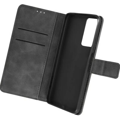 Funda para Xiaomi Redmi Note 11 Pro 5G EcoCuero Tarjetero y Soporte de Video Negro Funda para Xiaomi Redmi Note 11 Pro 5G EcoCuero Tarjetero y Soporte de Video Negro