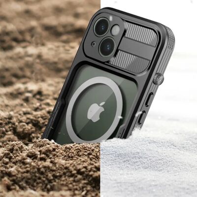 Coque étanche Redpepper pour iPhone 14 - Transparent - Publicité Coque étanche Redpepper pour iPhone 14 - Transparent - Publicité