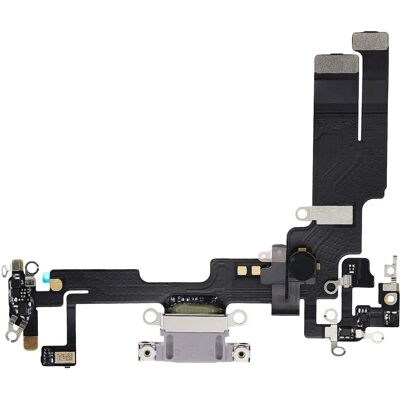 Clappio Lightning-Konnektor für iPhone 14 Violett Mikrofon Clappio Lightning-Konnektor für iPhone 14 Violett Mikrofon