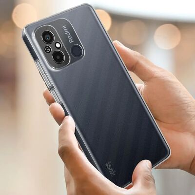 Imak UX-5 Series Xiaomi Redmi 12C Transparent Silicone Phone Case Imak UX-5 Series Xiaomi Redmi 12C Transparent Silicone Phone Case