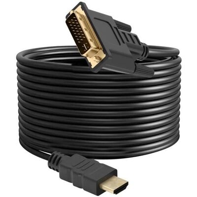 Adaptateur HDMI vers DVI 5m - Adaptateur Vidéo - Publicité Adaptateur HDMI vers DVI 5m - Adaptateur Vidéo - Publicité
