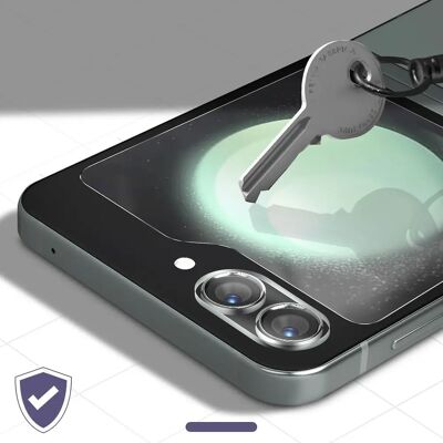 Imak Galaxy Z Flip 5 Tempered Glass Back Screen & Camera Protector Imak Galaxy Z Flip 5 Tempered Glass Back Screen & Camera Protector