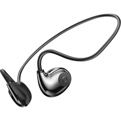 Casque Bluetooth à conduction osseuse LinQ Noir - Casque - Publicité Casque Bluetooth à conduction osseuse LinQ Noir - Casque - Publicité