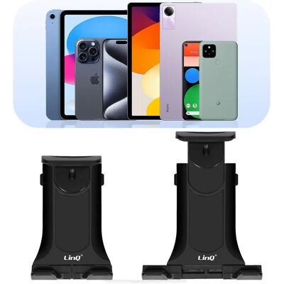 Support LinQ 360 pour Smartphone et Tablette: Vélo Scooter Tête de Couchon Noir - Publicité Support LinQ 360 pour Smartphone et Tablette: Vélo Scooter Tête de Couchon Noir - Publicité