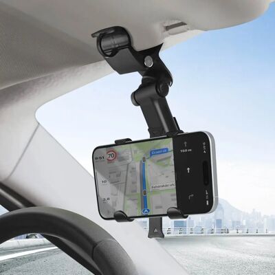 Soporte para coche LinQ - Montaje ajustable en tablero, parasol y ventilación Soporte para coche LinQ - Montaje ajustable en tablero, parasol y ventilación
