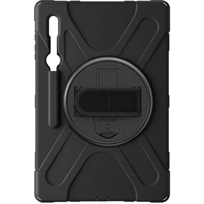 Avizar Black Galaxy Tab S8 Ultra & S9 Ultra Case - Rotating Shoulder Strap Avizar Black Galaxy Tab S8 Ultra & S9 Ultra Case - Rotating Shoulder Strap