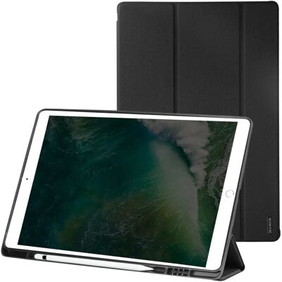 Housse Dux Ducis pour iPad Pro 12.9 - support clavier/vidéo, faux cuir, noir - Publicité Housse Dux Ducis pour iPad Pro 12.9 - support clavier/vidéo, faux cuir, noir - Publicité