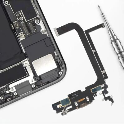 Relife iPhone 13 Pro Max Lightning Anschluss mit Mikrofon - Gold Relife iPhone 13 Pro Max Lightning Anschluss mit Mikrofon - Gold