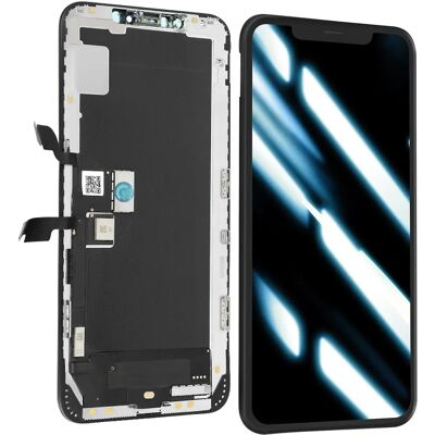 Apple iPhone XS Max Schwarzer OLED-Bildschirm - Ersatz, Stoßfest & Langlebig Apple iPhone XS Max Schwarzer OLED-Bildschirm - Ersatz, Stoßfest & Langlebig