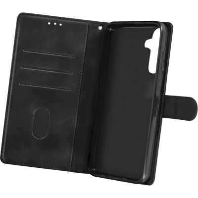 Coque folio florale pour Galaxy A15 5G avec support et bandoulière - Publicité Coque folio florale pour Galaxy A15 5G avec support et bandoulière - Publicité