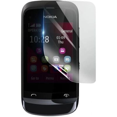 3MK Nokia C2-02 Impact-Resistant Hydrogel Screen Protector 3MK Nokia C2-02 Impact-Resistant Hydrogel Screen Protector