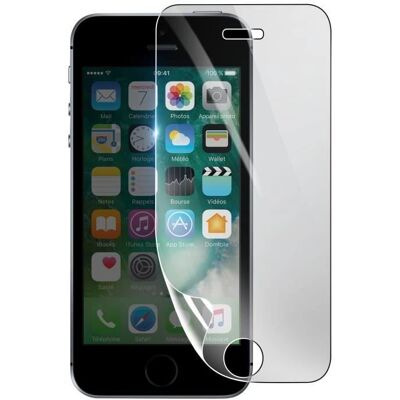 3MK Stød-sikkert hydrogel skærmbeskytter til iPhone SE 2016 - Gennemsigtig 3MK Stød-sikkert hydrogel skærmbeskytter til iPhone SE 2016 - Gennemsigtig