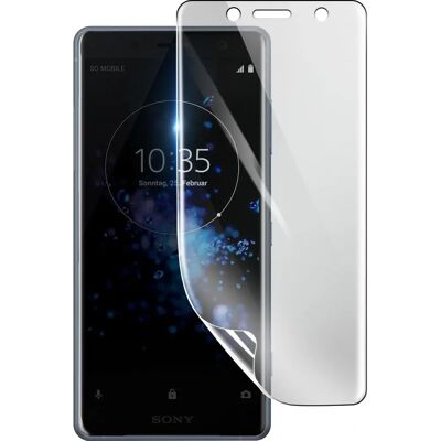 3MK Protecteur d'écran hydrogel antichocs pour Sony Xperia XZ2 Compact - Transparent - Publicité 3MK Protecteur d'écran hydrogel antichocs pour Sony Xperia XZ2 Compact - Transparent - Publicité