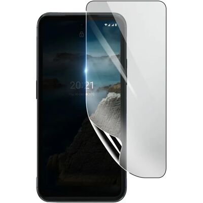 Protecteur d'écran en hydrogel anti-chocs pour Nokia XR20 - Transparent - Publicité Protecteur d'écran en hydrogel anti-chocs pour Nokia XR20 - Transparent - Publicité