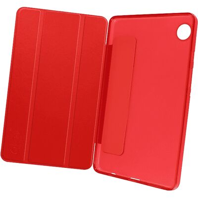Avizar Galaxy Tab A9 Hülle - Klappbares Keyboard & Video-Deckel Rot Avizar Galaxy Tab A9 Hülle - Klappbares Keyboard & Video-Deckel Rot