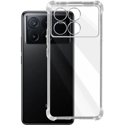 IMAK Poco X6 Pro Transparent Shockproof Case IMAK Poco X6 Pro Transparent Shockproof Case