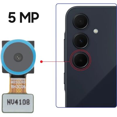 Module Caméra Galaxy A55 - Lentille Téléobjectif 5MP - Noir - Publicité Module Caméra Galaxy A55 - Lentille Téléobjectif 5MP - Noir - Publicité