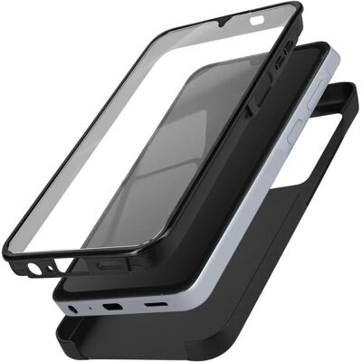 Coque Avizar Galaxy A15 Noire Rigid & Souple - Publicité Coque Avizar Galaxy A15 Noire Rigid & Souple - Publicité
