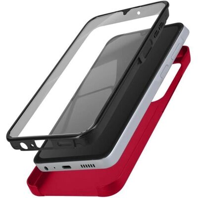 Coque Rouge Galaxy A05S Rigide & Souple - Étui Téléphone - Publicité Coque Rouge Galaxy A05S Rigide & Souple - Étui Téléphone - Publicité