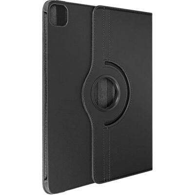 Apple iPad Pro 11 2024 Black Faux Leather 360° Rotating Case Apple iPad Pro 11 2024 Black Faux Leather 360° Rotating Case