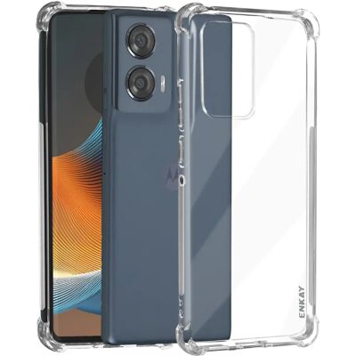 Coque Transparente pour Motorola Edge 50 Fusion - Résistance aux Chocs, Coins Renforcés - Publicité Coque Transparente pour Motorola Edge 50 Fusion - Résistance aux Chocs, Coins Renforcés - Publicité