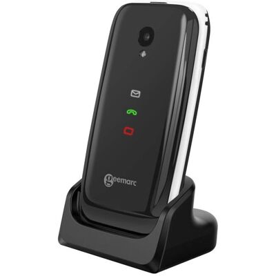 Geemarc Senior Clamshell Phone - M4/T4 Compatible, Large Keys Geemarc Senior Clamshell Phone - M4/T4 Compatible, Large Keys