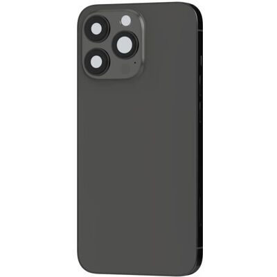 Clappio iPhone 13 Pro Frame + Battery Cover - Rear Window Dark Grey Clappio iPhone 13 Pro Frame + Battery Cover - Rear Window Dark Grey