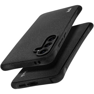 IMAK Galaxy S24 FE Black Shockproof Silicone Bumper Case IMAK Galaxy S24 FE Black Shockproof Silicone Bumper Case