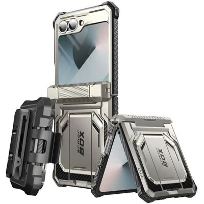 Coque carbone i-Blason Z Flip 6 antichoc gris - Étui téléphone - Publicité Coque carbone i-Blason Z Flip 6 antichoc gris - Étui téléphone - Publicité