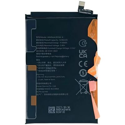 Clappio Batterie Interne Honor 90 Smart - 5230mAh - Noir - Publicité Clappio Batterie Interne Honor 90 Smart - 5230mAh - Noir - Publicité