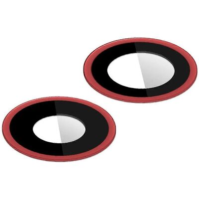Clappio iPhone 12 Rear Camera Lens - Red Clappio iPhone 12 Rear Camera Lens - Red