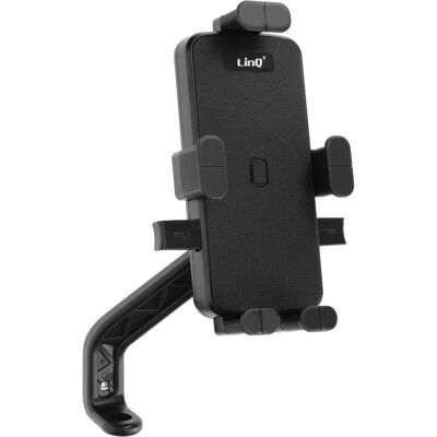 Support téléphone vélo & moto LINQ - Réglable 6,5-8,5 pouces - Publicité Support téléphone vélo & moto LINQ - Réglable 6,5-8,5 pouces - Publicité