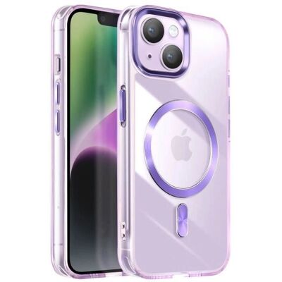 Avizar Krystal Cover til iPhone 15 Plus, 14 Plus - Stødabsorberende, MagSafe Avizar Krystal Cover til iPhone 15 Plus, 14 Plus - Stødabsorberende, MagSafe