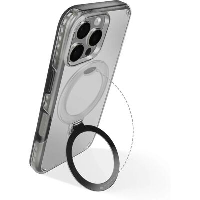 Coque MagSafe antichoc pour iPhone 16 Pro avec support - Publicité Coque MagSafe antichoc pour iPhone 16 Pro avec support - Publicité