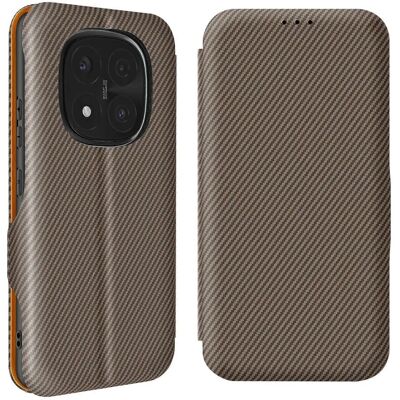 Avizar Brown Carbon Case for Redmi Note 14 Pro & Plus - Smartphone Case Avizar Brown Carbon Case for Redmi Note 14 Pro & Plus - Smartphone Case