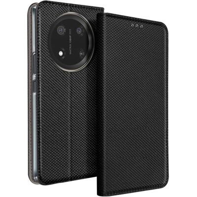 Avizar Cover til Honor Magic 7 Lite - Magnetisk kortholder, sort Avizar Cover til Honor Magic 7 Lite - Magnetisk kortholder, sort
